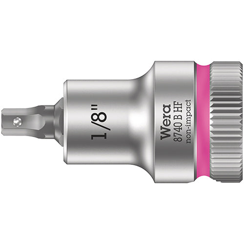 Wera 05003080001 8740 B HF Zyklop In-Hex Bit-Socket 3/8" Drive 1/8"/35mm