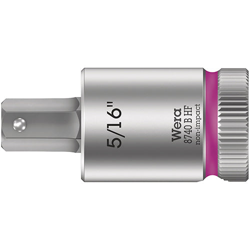 Wera 05003091001 8740 B HF Zyklop In-Hex Bit-Socket 3/8" Drive 5/16"/38.5mm