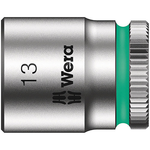 Wera 05003512001 8790HMA Socket 1/4" Drive 13.0/23 Zyklop