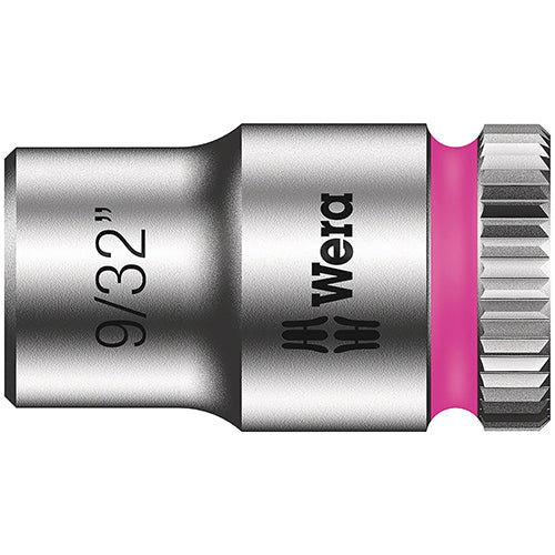 Wera 05003517001 8790HMA Socket 1/4" Drive 9/32"/23 Zyklop