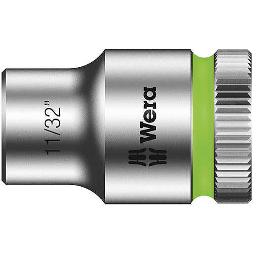 Wera 05003571001 8790HMB Socket 3/8" Drive 11/32"/29 Zyklop
