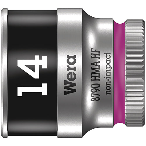 Wera 05003729001 8790 HMA HF Bolt Holding Socket 1/4" Drive 14mm Zyklop