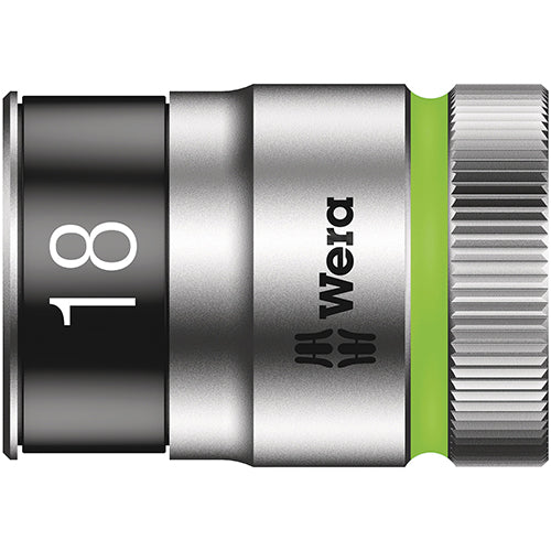 Wera 05003738001 8790HMC HF Bolt Holding Socket 1/2" Drive 18mm Zyklop