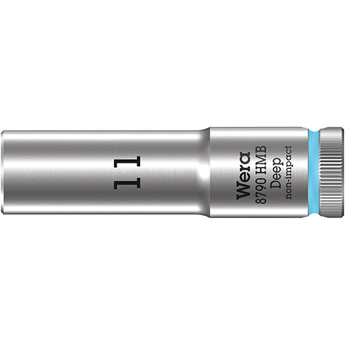 Wera 05004533001 8790 HMB Deep 3/8" Socket, 11x64mm Zyklop