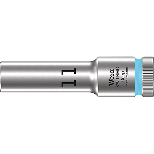 Wera 05004551001 8790 HMC Deep Socket With 1/2" Drive, 11x83mm Zyklop