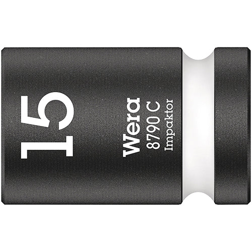Wera 05004572001 8790 C Impaktor Socket 1/2" Drive, 15x38mm Zyklop