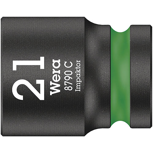 Wera 05004578001 8790 C Impaktor Socket 1/2" Drive, 21x38mm Zyklop