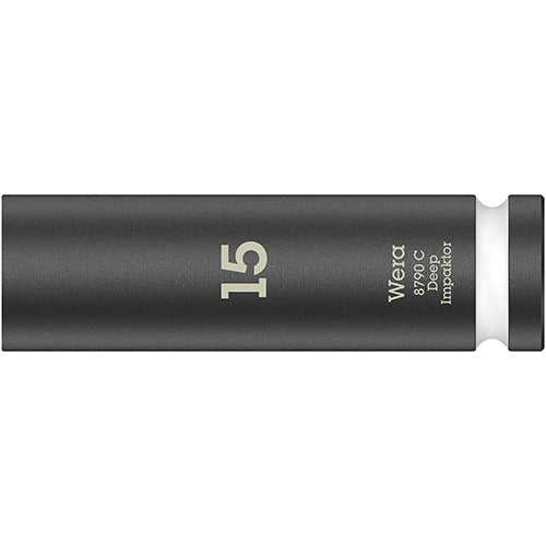 Wera 05004832001 8790 C Impaktor Deep Socket, 1/2" Drive, 15x83mm Zyklop