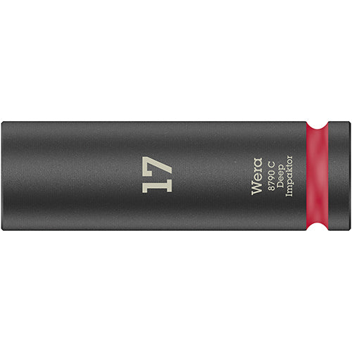 Wera 05004834001 8790 C Impaktor Deep Socket, 1/2" Drive, 17x83mm Zyklop