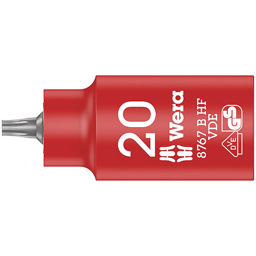 Wera 05004920001 8767 B VDE HF Torx Zyklop Bit Socket 3/8" 20x55mm