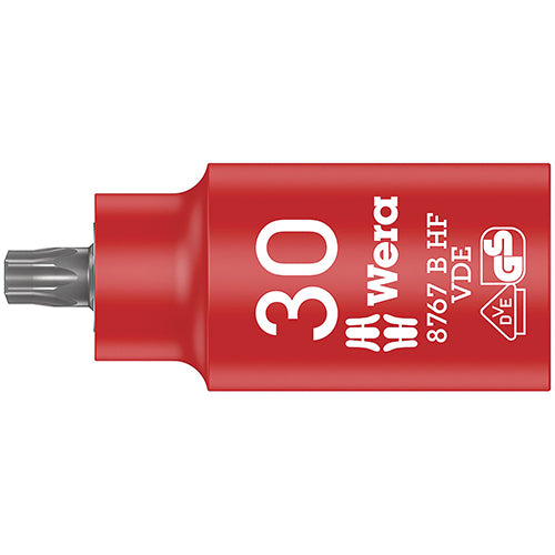 Wera 05004923001 8767 B VDE HF Torx Zyklop Bit Socket 3/8" 30x55mm