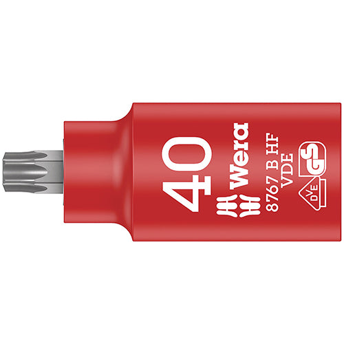 Wera 05004924001 8767 B VDE HF Torx Zyklop Bit Socket 3/8" 40x55mm