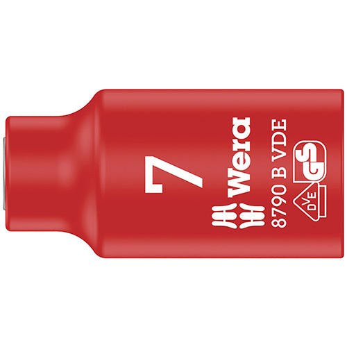 Wera 05004951001 8790 B VDE Socket 3/8" Drive 7.0/46 Zyklop