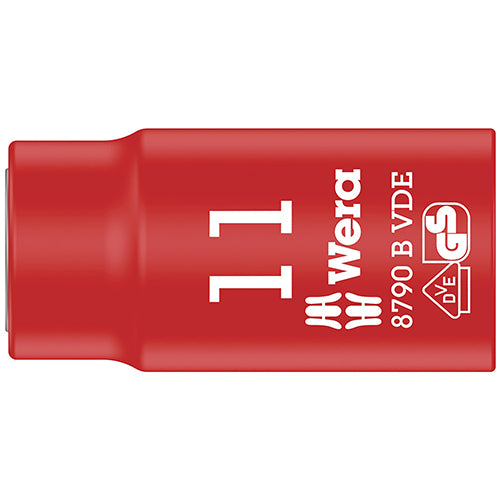 Wera 05004955001 8790 B VDE Socket 3/8" Drive 11.0/46 Zyklop