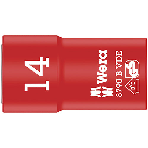 Wera 05004958001 8790 B VDE Socket 3/8" Drive 14.0/46 Zyklop