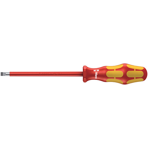 Wera 05006120001 160i VDE Screwdriver Slotted 1.0/5.5/125 Kraftform Plus