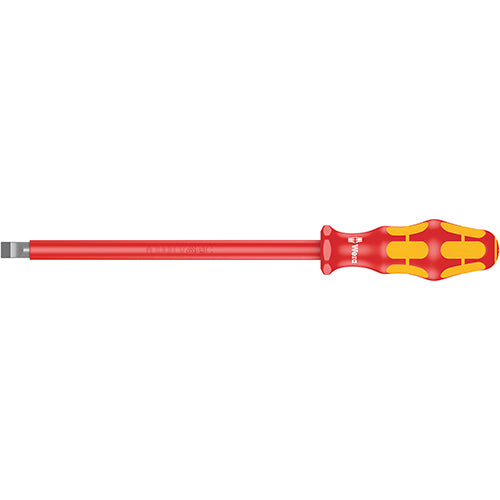 Wera 05006140001 160i VDE Screwdriver Slotted 1.6/10.0/200 Kraftform Plus