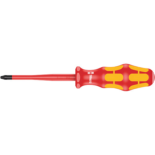 Wera 05006451001 162iS VDE Slimline Screwdriver Phillips 2/100 Kraftform Plus