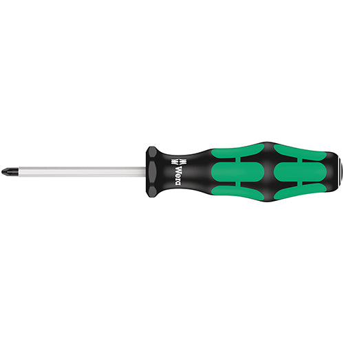Wera 05009340001 355 SK Screwdriver Pozidriv 0/60 Kraftform Plus