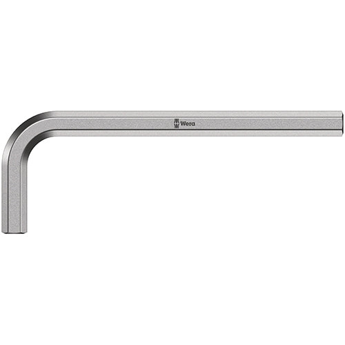 Wera 05021035001 950 Hex Key 4.5/75 Short Chrome Plated