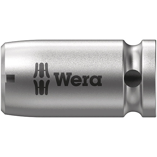 Wera 05042605001 780A/1 Adaptor 1/4" Sq-1/4" Hex/25mm