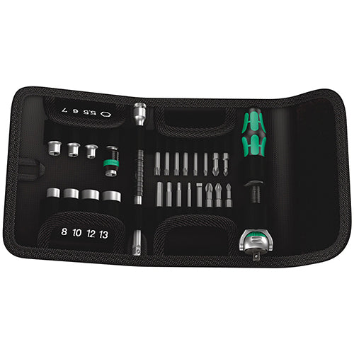Wera 05051045001 Kraftform Kompakt Zyklop 1/4 Drive 26pc