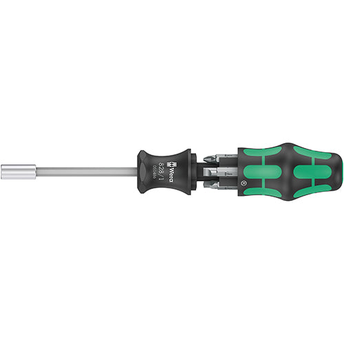 Wera 05051512001 Kraftform Kompakt 27 Imperial Set 1, Phillips/Slotted/Square 6pc