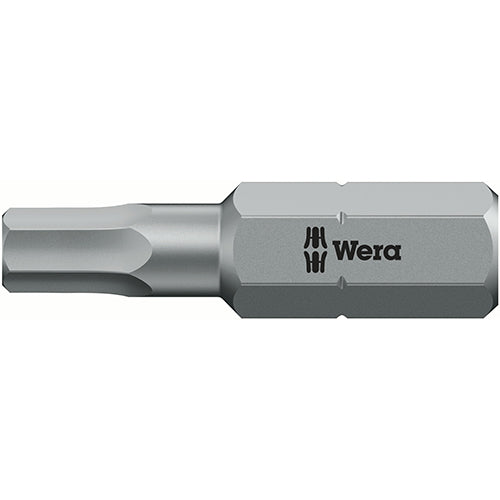 Wera 05056303001 840/1Z Bit Hex 1.5/25 Extra Tough