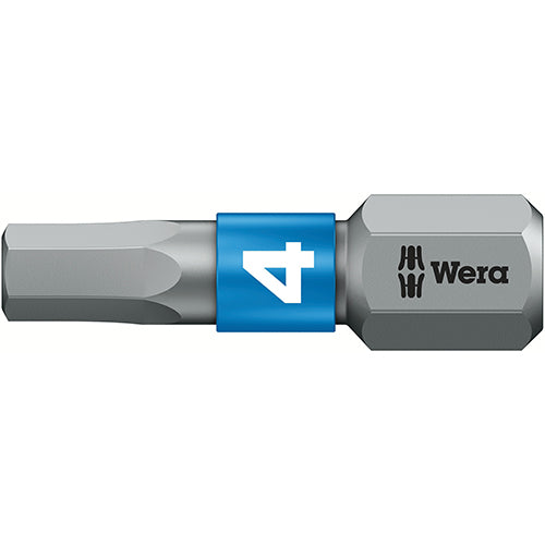 Wera 05056684001 840/1BTZ Bit Hex-Plus SW4.0/25 Extra Tough Bitorsion