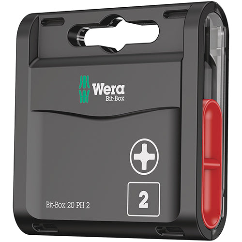 Wera 05057750001 Bit-Box 20 H Phillips 2