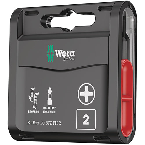 Wera  05057751001 Bit-Box 20 BTZ Phillips 2