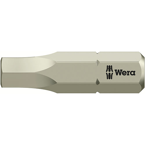 Wera 05071077001 3840/1 TS Bit Hex 5.5/25 Stainless Torsion