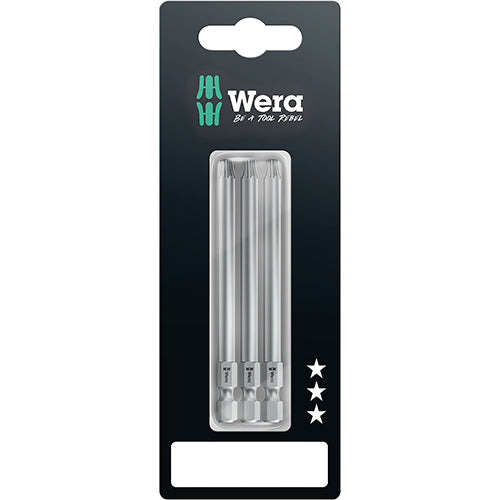 Wera 05073473001 867/4 Z Torx 25x89mm SB 3pc