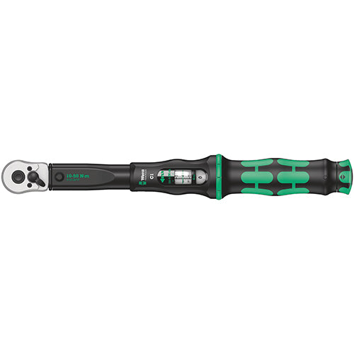 Wera 05075620001 Click Torque C 1 Torque Wrench 10 - 50Nm 1/2" Sq.