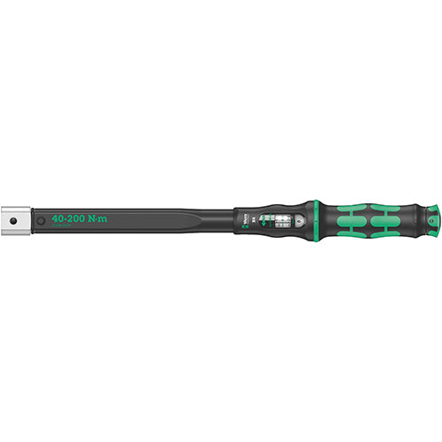 Wera 05075654001 Click Torque X 4 Torque Wrench For Insert Tools 40 - 200Nm 14 x 18mm