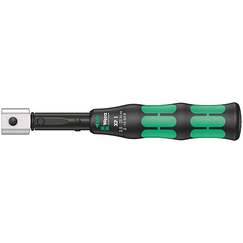 Wera 05075670001 Click Torque XP 1 Preset Adjustable Torque Wrench 2.5 - 25Nm 9x12mm
