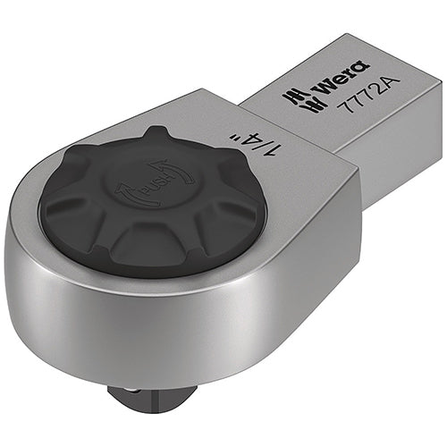Wera 05078635001 7772 A Ratchet Insert, Reversible 1/4" Square Drive