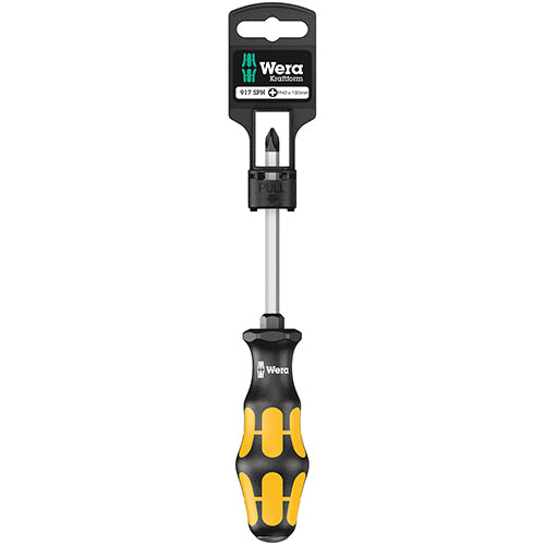 Wera 05100077001 917SPH SB Chiseldriver Phillips 3/150 Kraftform Plus Hangered
