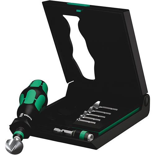 Wera 05104655001 845/8 Countersink 1-Flute Bits Set 8pc