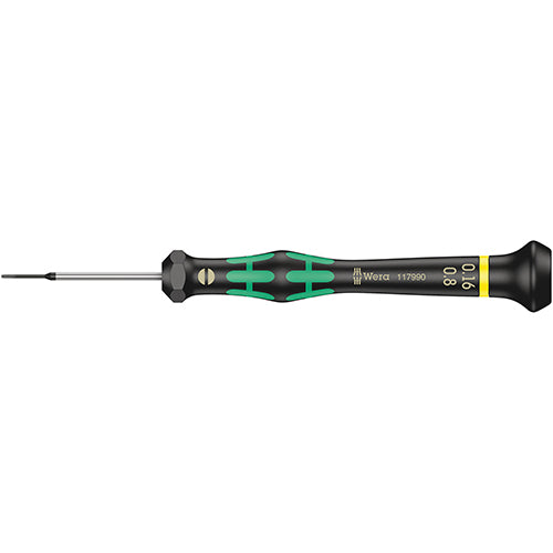 Wera 05117990001 2035 Screwdriver 0.16/0.8/40 Kraftform Micro