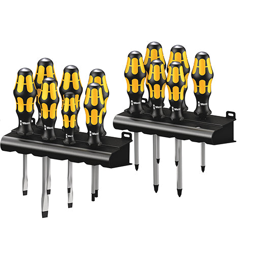 Wera 05133285001 Bigpack 900 Chiseldriver Set Slotted/Phillips/Pozidriv/Torx Kraftform Plus 15pc