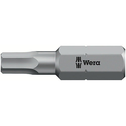 Wera 05135073001 840/1Z Bit Hex 1/8"/25 Extra Tough