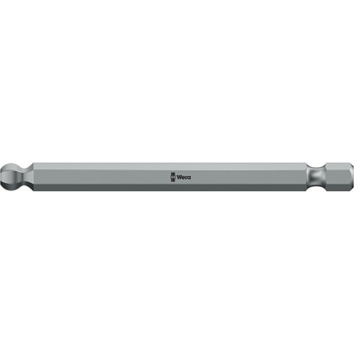 Wera 05380131001 842/4 Bit Ballend Hex 1/4"/89 Extra Tough