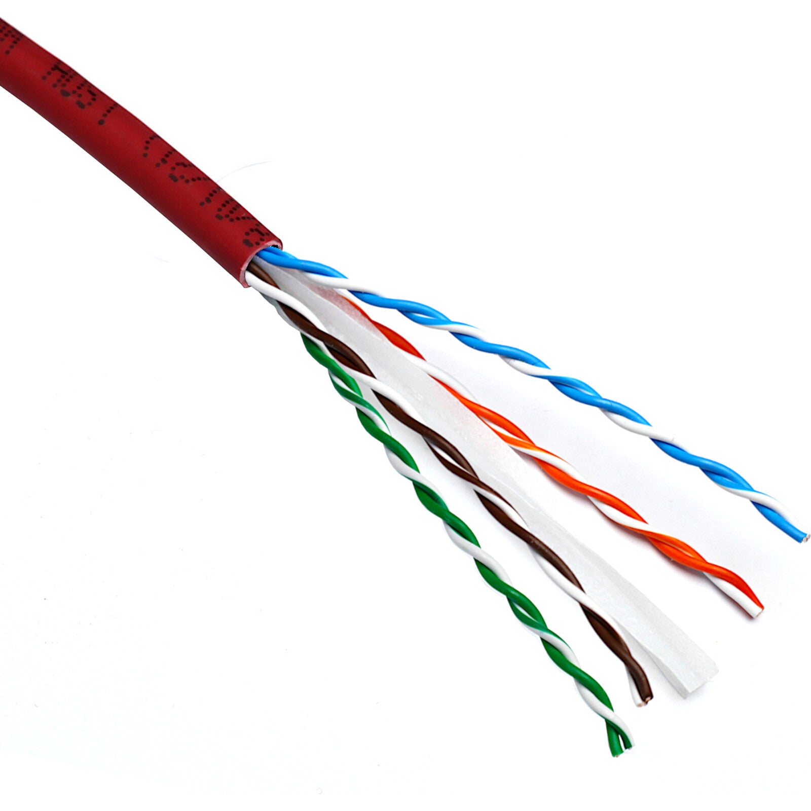 Red Excel Cat6 UTP LSZH Dca-s2,d2,a1 Solid Cable 305m (100-097)