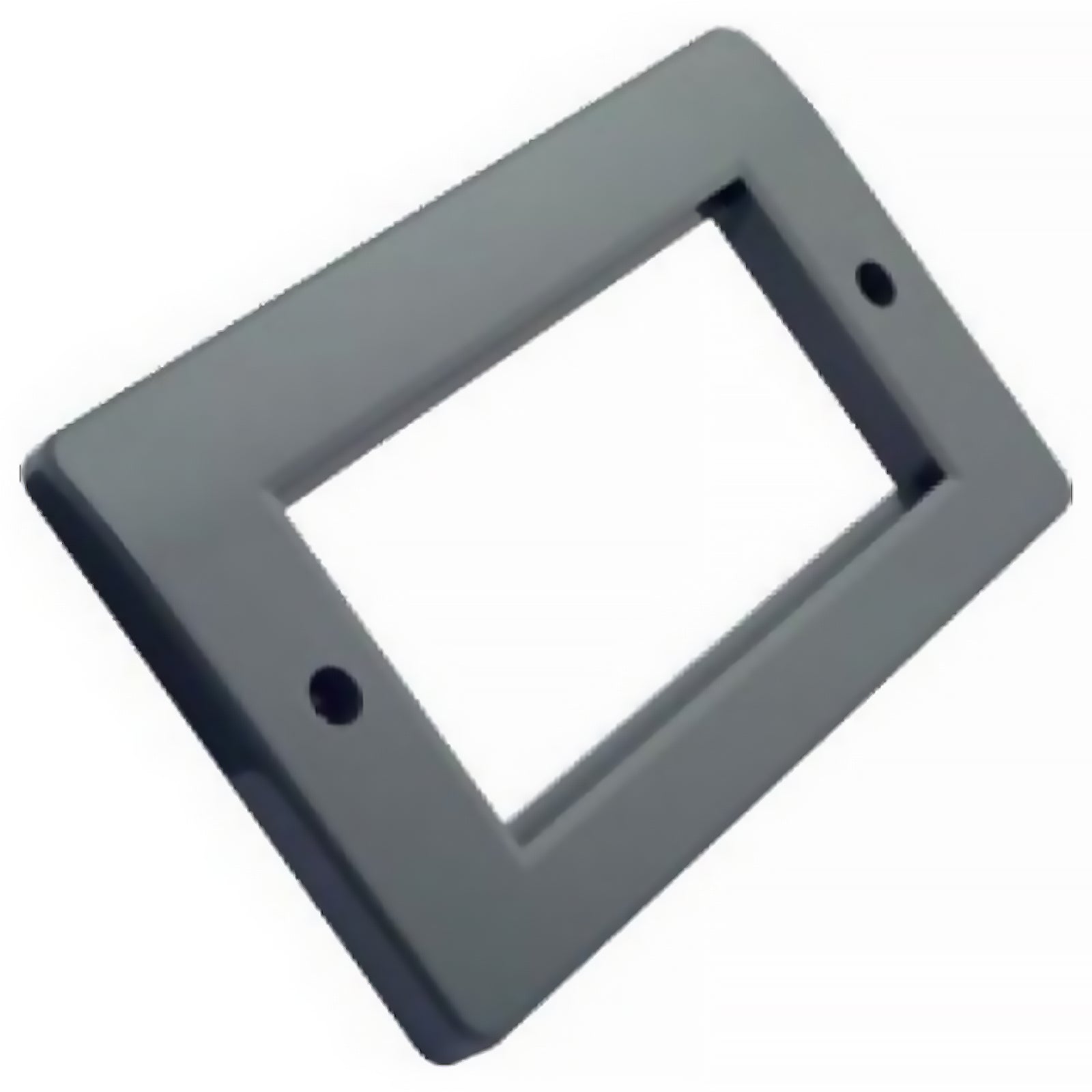 Excel Double Gang Office Style Faceplate Charcoal Grey (100-271-GE)