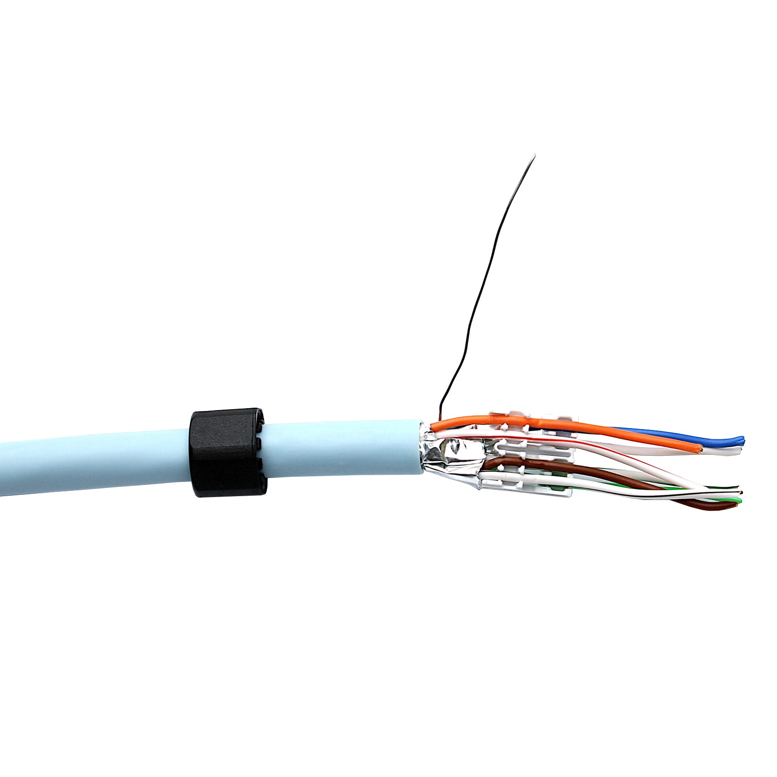 Excel Cat6A Screened Mini Field Installation Plug Pack of 6 (100-940-06)
