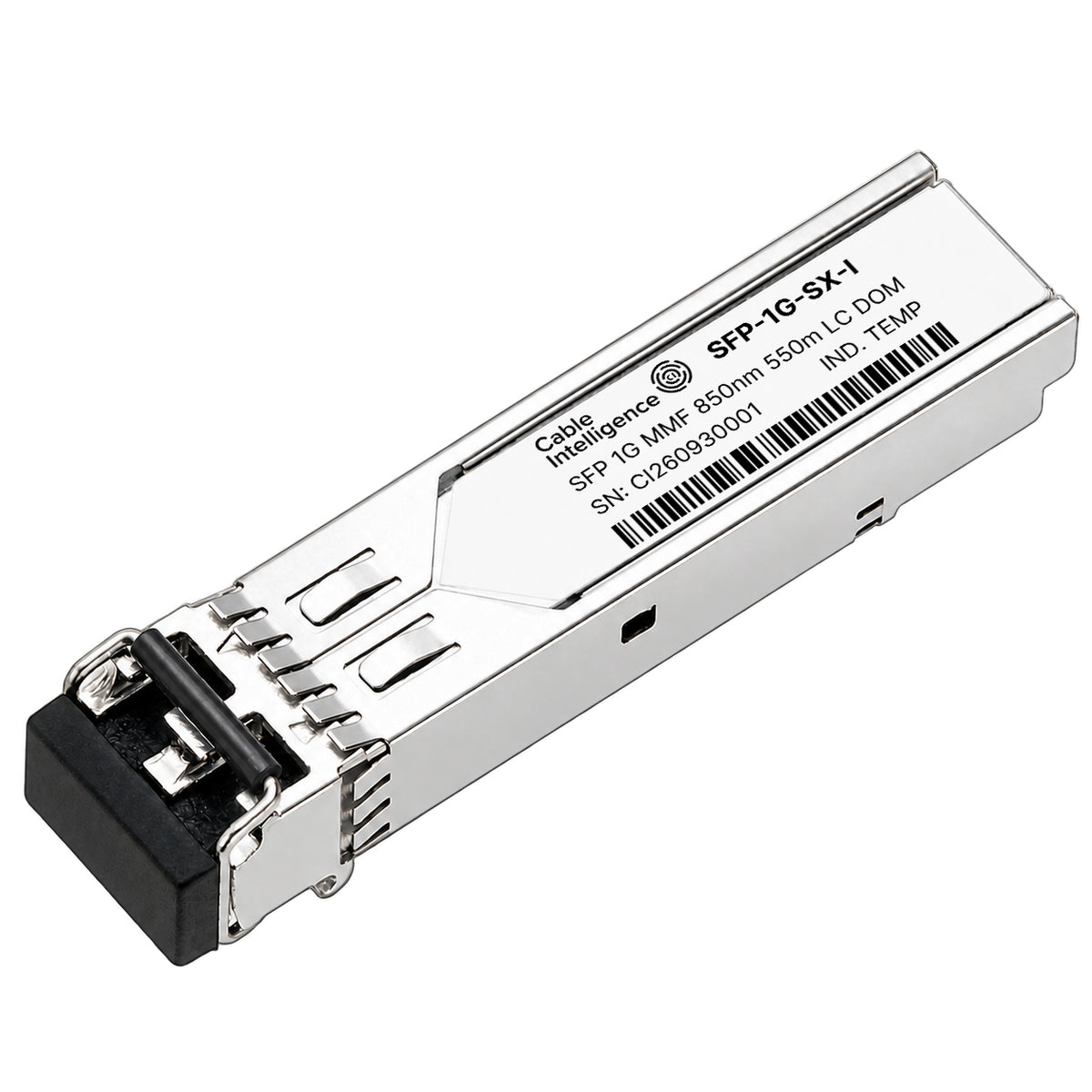 Compatible 1000BASE-SX SFP 850nm 550m MMF DOM LC/UPC Industrial Temperature Duplex Optical Transceiver Module