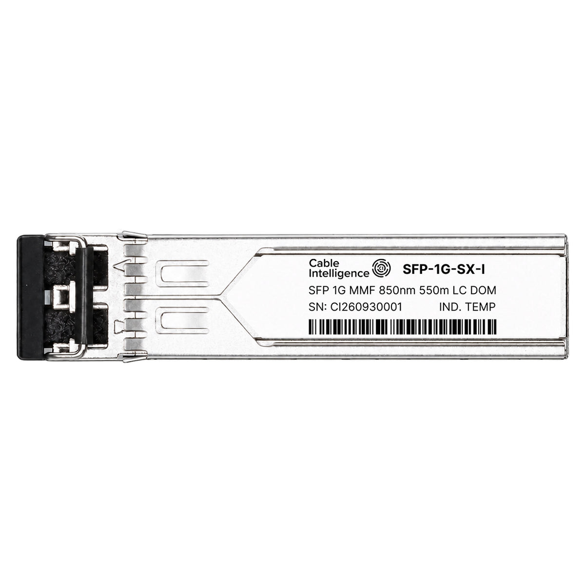 Compatible 1000BASE-SX SFP 850nm 550m MMF DOM LC/UPC Industrial Temperature Duplex Optical Transceiver Module