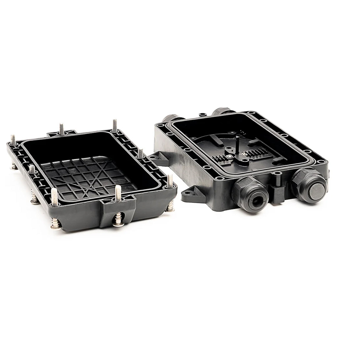 24 Fibre External Compact IP65 Splice Enclosure Black