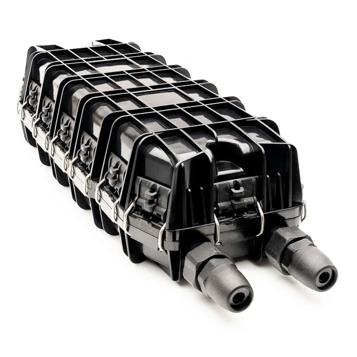 Fibre Optic In-line Splice Enclosure For Up To 288 Fibres